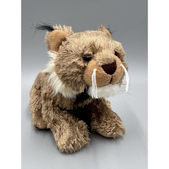 Ganz Webkinz Lynx Plush Stuffed Animal HM610 Cat No Code 8” Rare - Picture 1 of 16